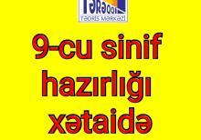 Xətai metrosu yaxınlığında 9-cu sinif buraxılış imtahanlarına hazırlıq