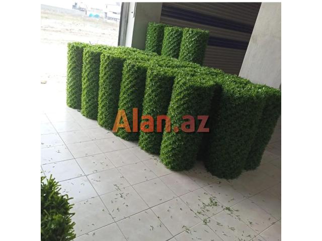 Yaşıl hasar -setka qazon-çim çit-