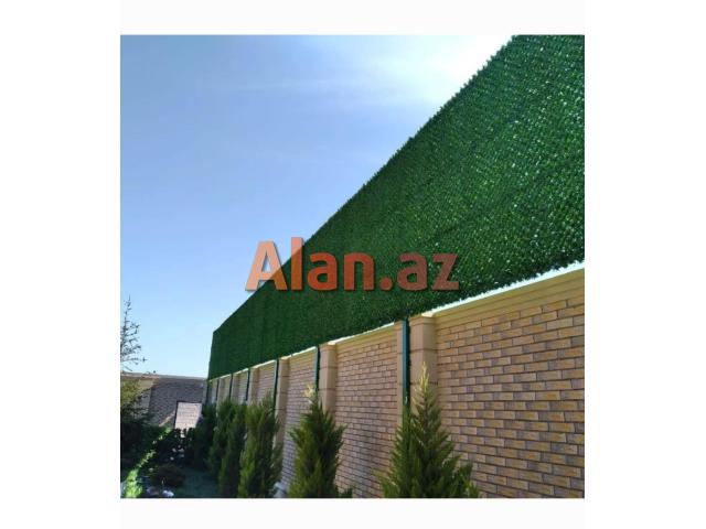 Yaşıl hasar -setka qazon-çim çit-