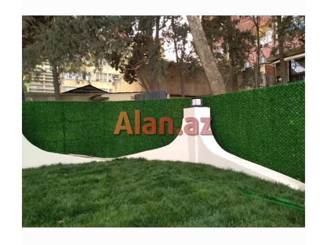 Yaşıl hasar -setka qazon-çim çit-
