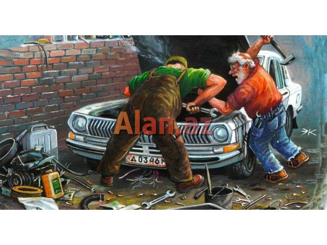 avtomobil ustalari teleb olunur