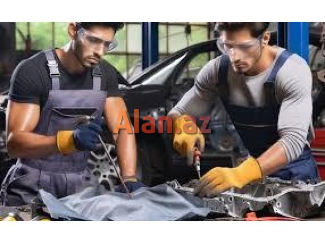 avtomobil ustalari teleb olunur