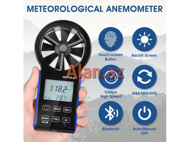 Anemometr HOLDPEAK 6000WM-APP