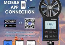 Anemometr HOLDPEAK 6000WM-APP