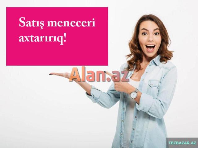 Satış meneceri (xanım namizəd)