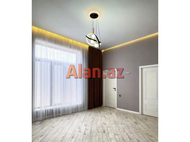 Merdekan qesebesi. Muasir Uslubda İnsaa edilmis Bag Evi satılır.