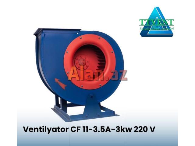 Havalandirma üçün Ulitka Fan