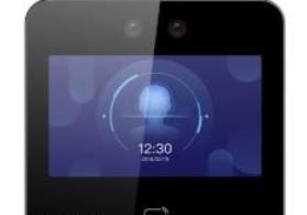 Hikvision DS-K1T343EX markalı üz tanıma biometrik cihazı