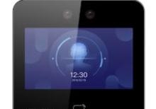 Hikvision DS-K1T343EX markalı üz tanıma biometrik cihazı