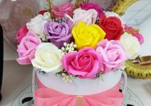 Sabun gül sebetleri