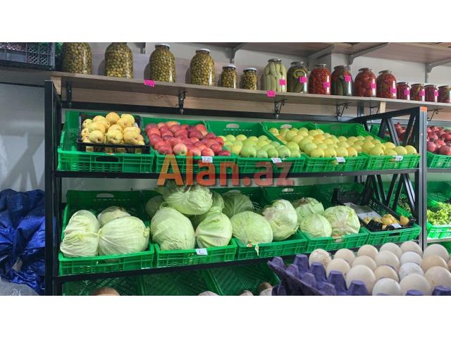 Meyve tərəvəz dukani hazir biznes kimi satilir