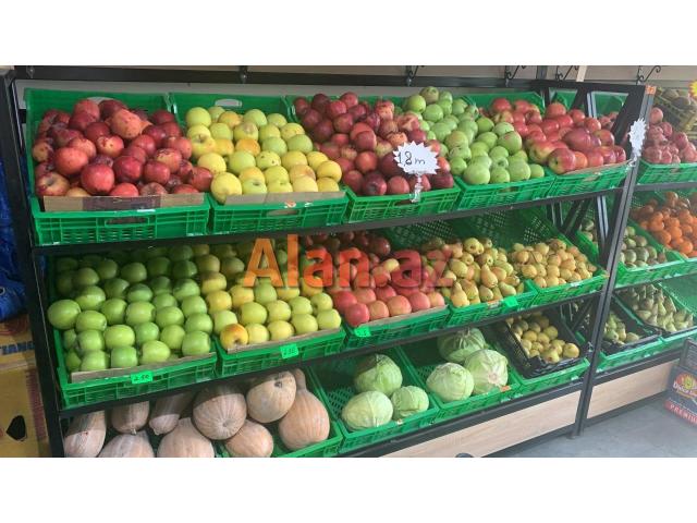 Meyve tərəvəz dukani hazir biznes kimi satilir