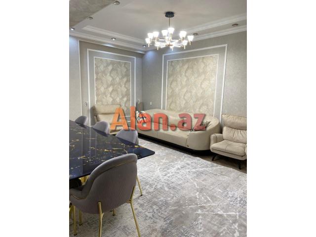 Əhmədli metrosuna yaxın 3 otaqlı tam əşyalı mənzil