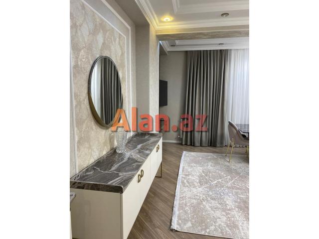 Əhmədli metrosuna yaxın 3 otaqlı tam əşyalı mənzil