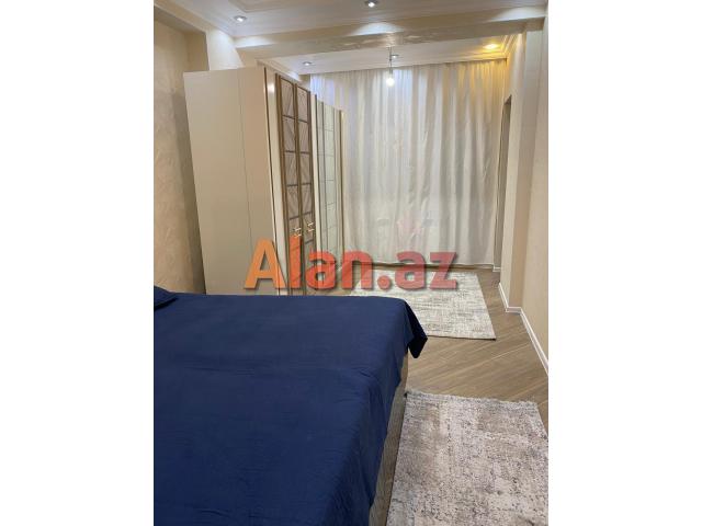 Əhmədli metrosuna yaxın 3 otaqlı tam əşyalı mənzil