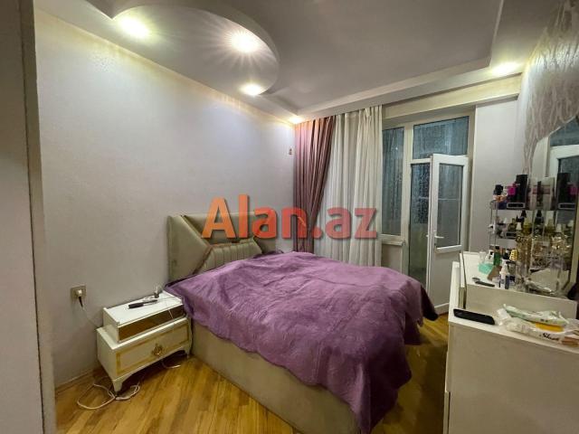 Zığ qəsəbəsində 2 otaqlı tam əşyalı əla mənzil