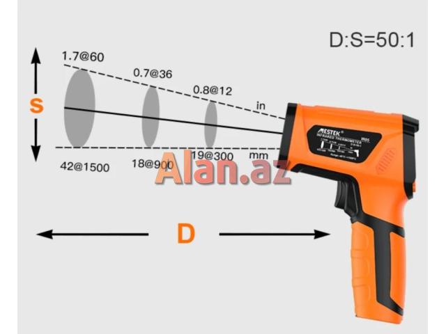 Təmassız sənaye pirometri MESTEK IR05B