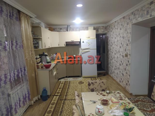 Tam əsyali təmirli ev satilir