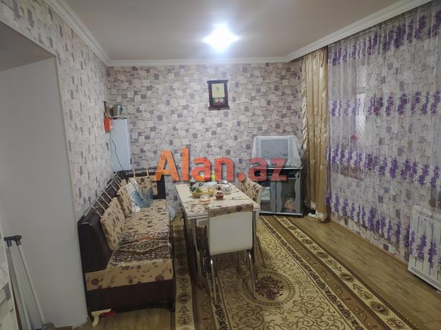 Tam əsyali təmirli ev satilir