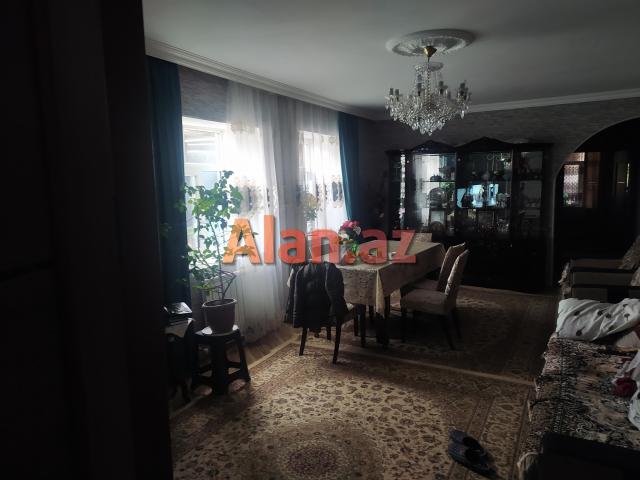 Tam əsyali təmirli ev satilir