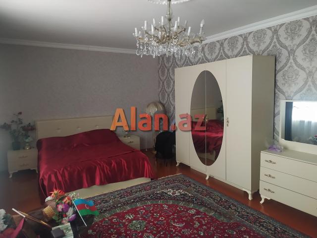 Tam əsyali təmirli ev satilir