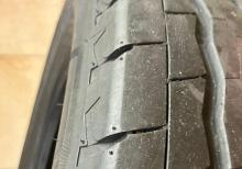 235/65/r16 ölçüdə az işlənmiş şinlər