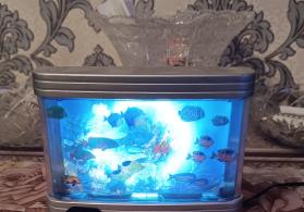 Süni Tropik Balıq Dekorativ Hərəkətli Akvarium Lampası