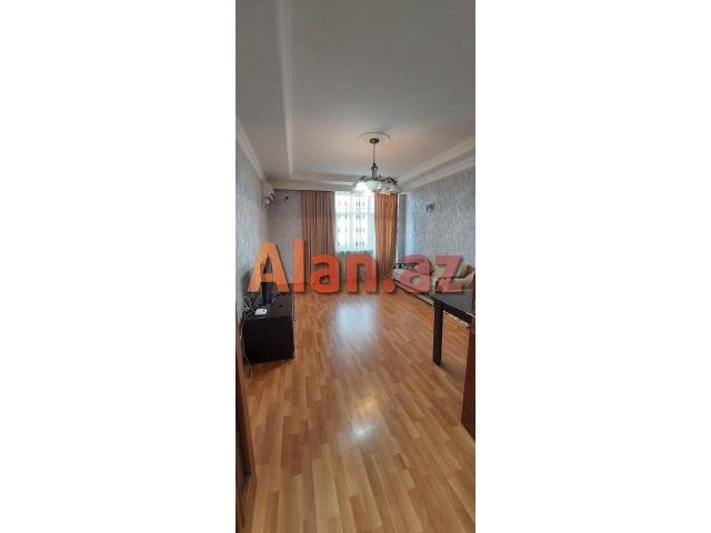 120 m2 3 otaqlı təmirli mənzil kirayə verilir