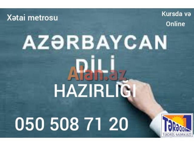 Azərbaycan dili hazırlığı