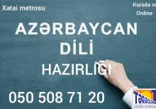 Azərbaycan dili hazırlığı