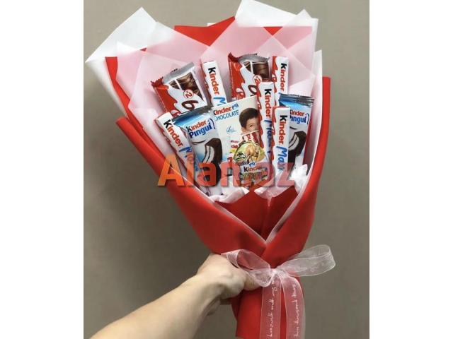 Kinder hədiyyə buketleri