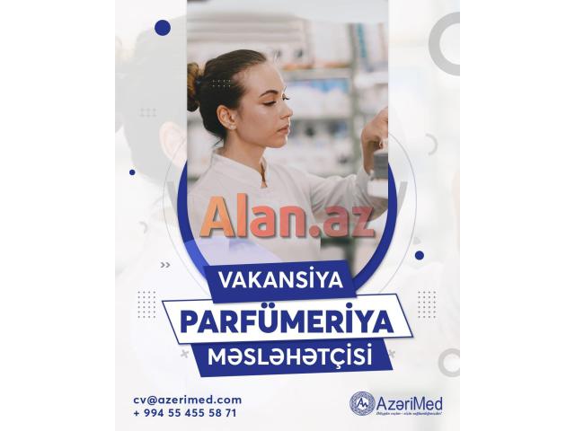 Parfümeriya üzrə Satış Təmsilçisi