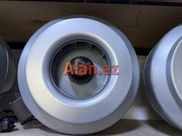 Havalandırma üçün Kanal Tipli Dəmir Fan