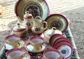 ORİGİNAL QƏDİM MADONNA ÇAY DƏSTİ ALMANİYA (GDR)