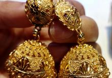 Hindistandan birabaşa gətirilmiş sırğa