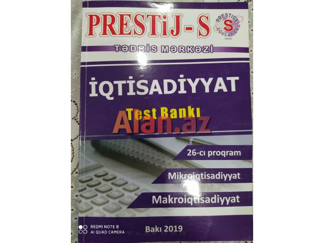 İqtisadiyyat test bankı