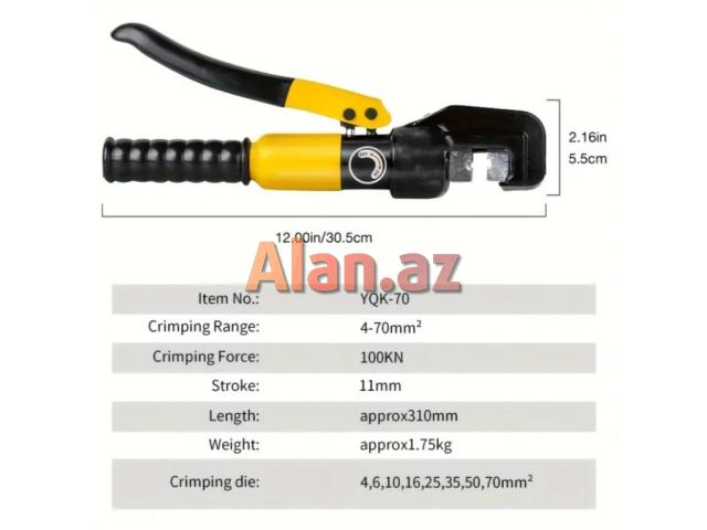 Hidravlik sıxma aləti YQK-70