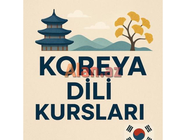 Koreya dili danışıq dərsləri