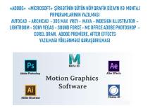 Dizayn Qrafik montaj proqramlarının yazılması