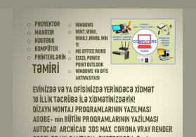 Kompüter printer və proyektor təmiri