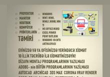 Kompüter printer və proyektor təmiri