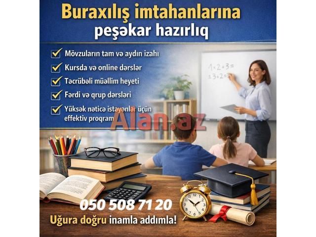 Buraxılış imtahanlarına hazırlıq
