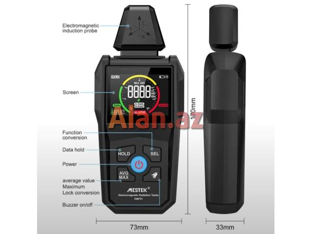 Elektromaqnit detektoru MESTEK EMF-01