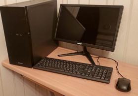 4 dəst ofis kompüterləri, hər dəsti 349 manat