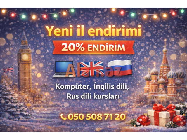 Yeni il endirimli hazırlıqlar