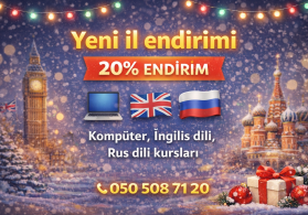 Yeni il endirimli hazırlıqlar