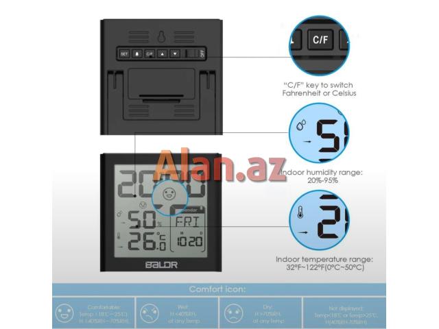 Termo-hiqrometr BALDR BO330STH-V2