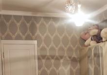 60 m2  2 otaqlı tam təmirli mənzil kirayə verilir