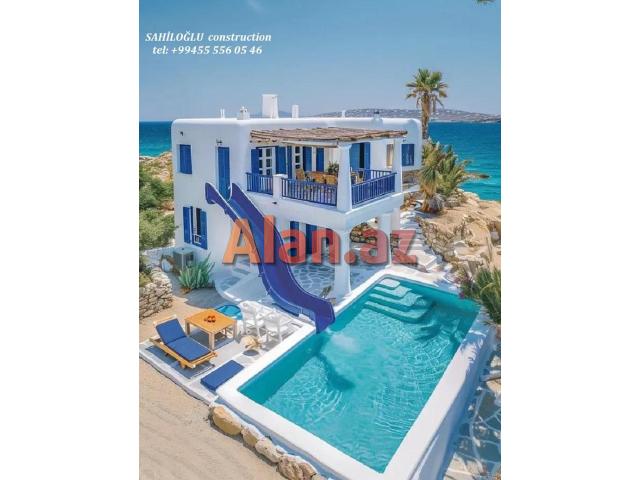 Yunan evlərin tikintisi