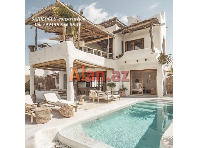 Yunan evlərin tikintisi